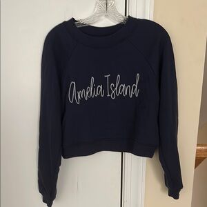 Amelia Island Women's Navy sweatshirt